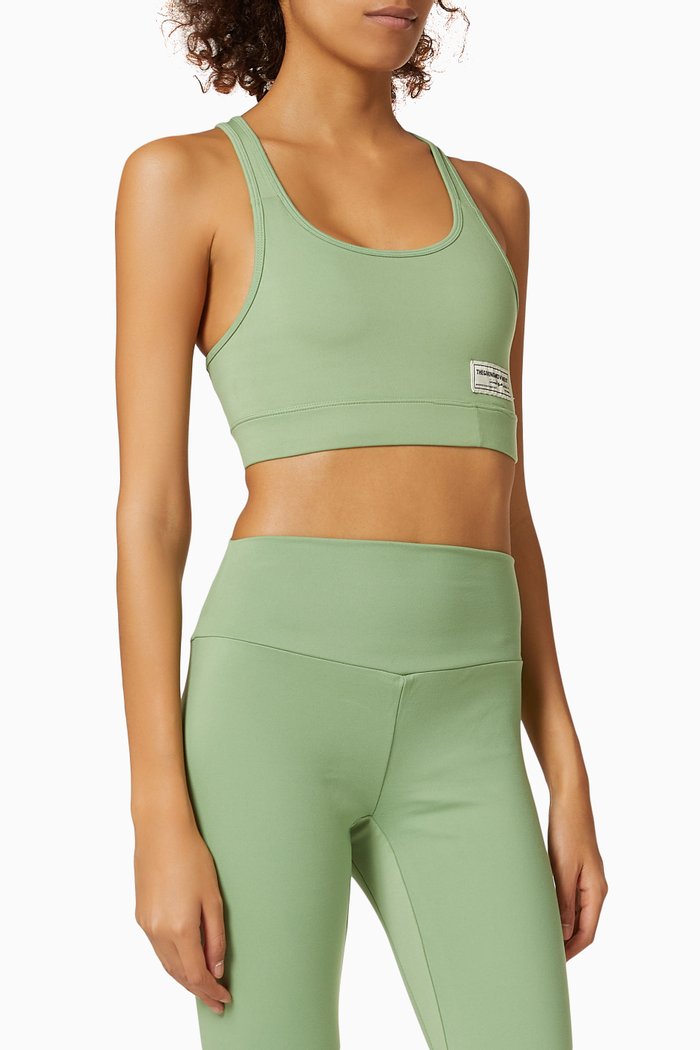 

Softskin Recycled Sports Bra, Green
