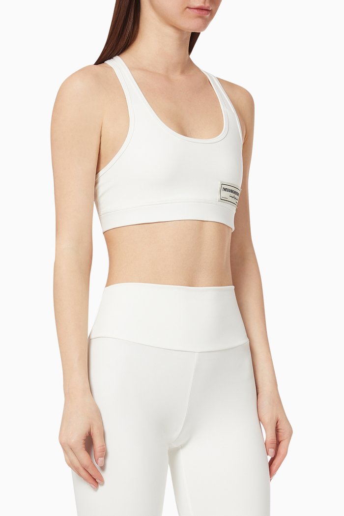 

Softskin Recycled Sports Bra, White