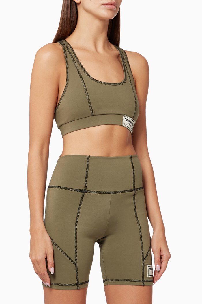 

Future Softskin Recycled Sports Bra, Brown
