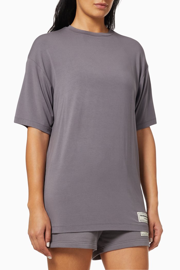 

Softskin Recycled Active Oversized T-shirt, Grey