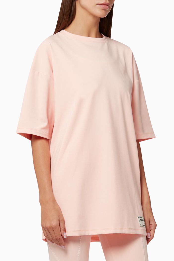 

Softskin Recycled Active Oversized T-shirt, Pink