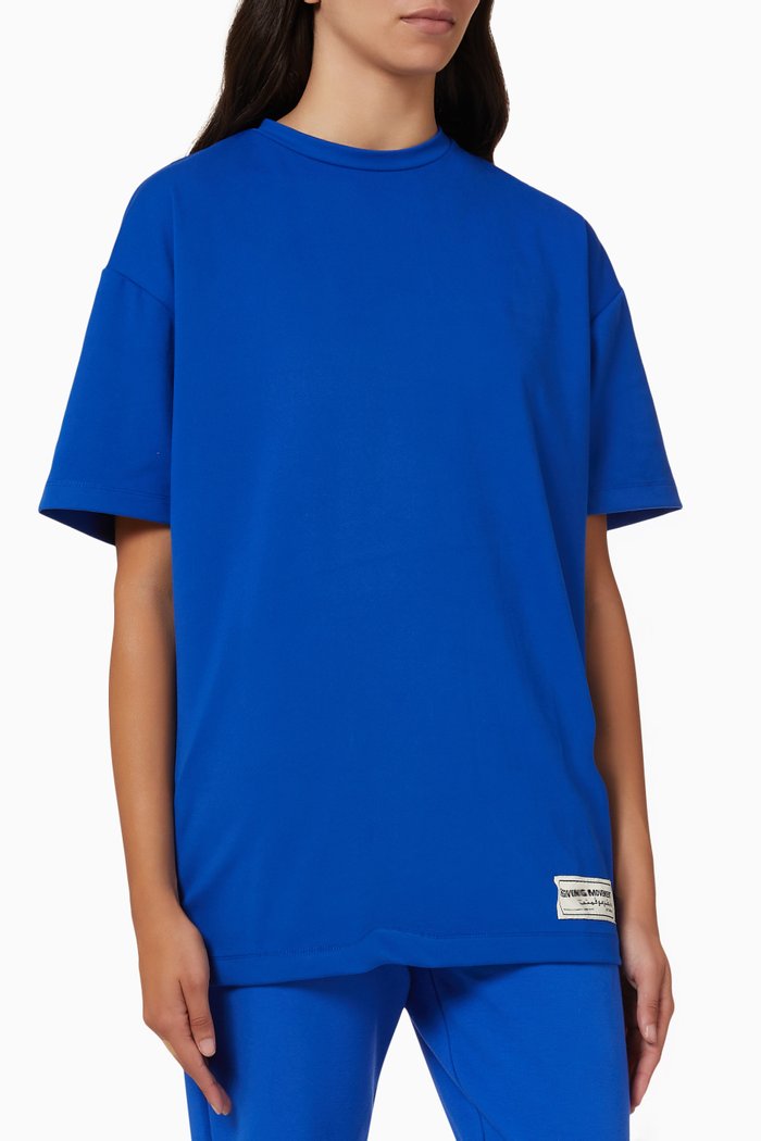 

Softskin Recycled Active Boyfriend T-shirt, Blue