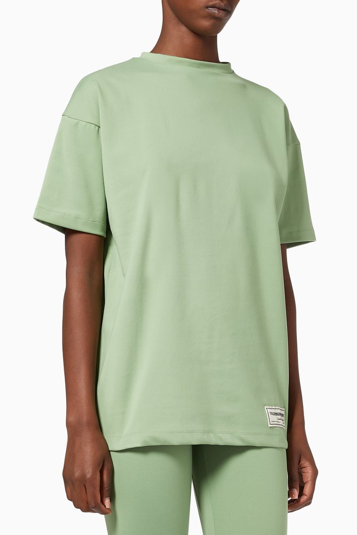 Softskin Recycled Active Oversized T-shirt, Green