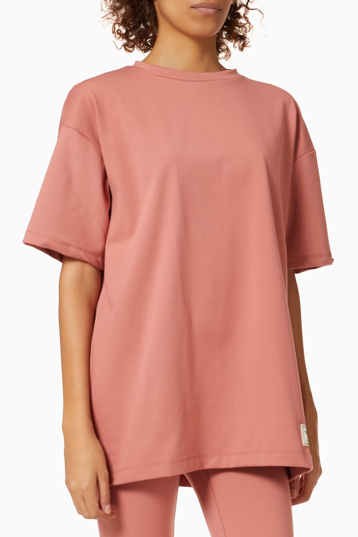 

Softskin Recycled Active Oversized T-shirt, Pink