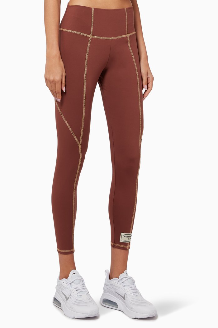 

Future Softskin Recycled Leggings, Brown