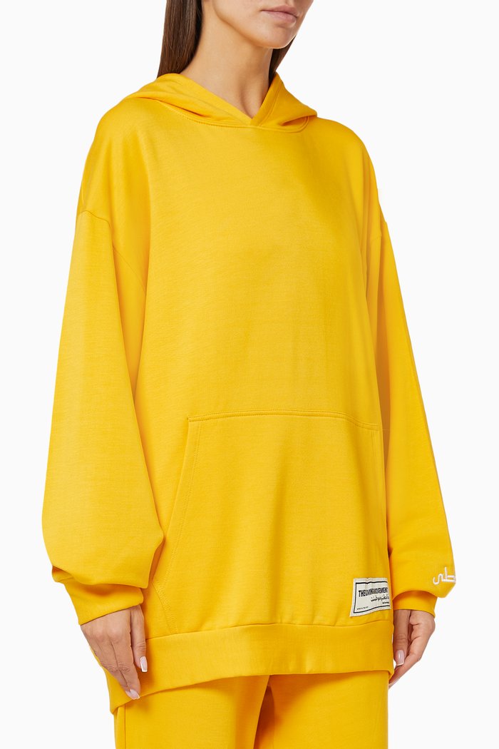 

Organic Bamboo Super Oversized Hoodie, Yellow