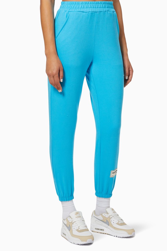 

Organic Bamboo Joggers, Blue