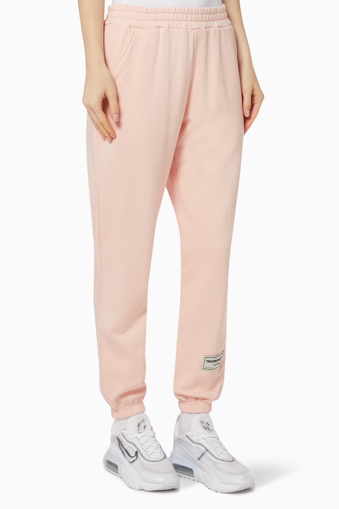 

Organic Bamboo Joggers, Pink