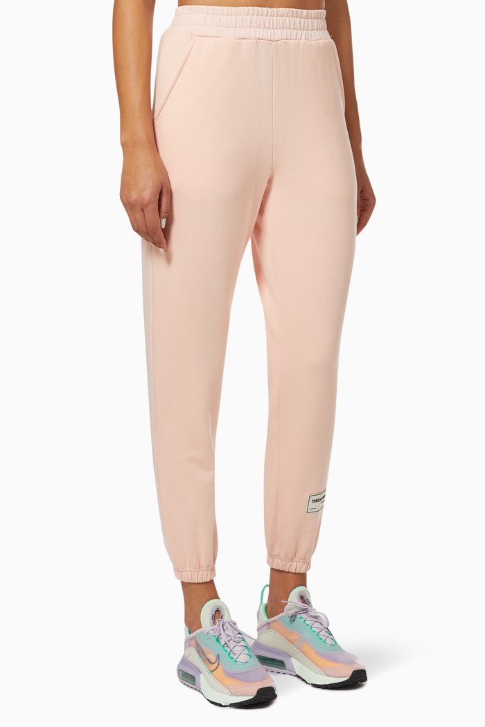 

Organic Bamboo Joggers, Pink