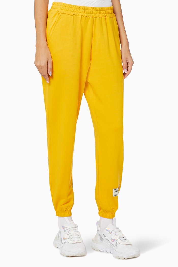 

Organic Bamboo Joggers, Yellow