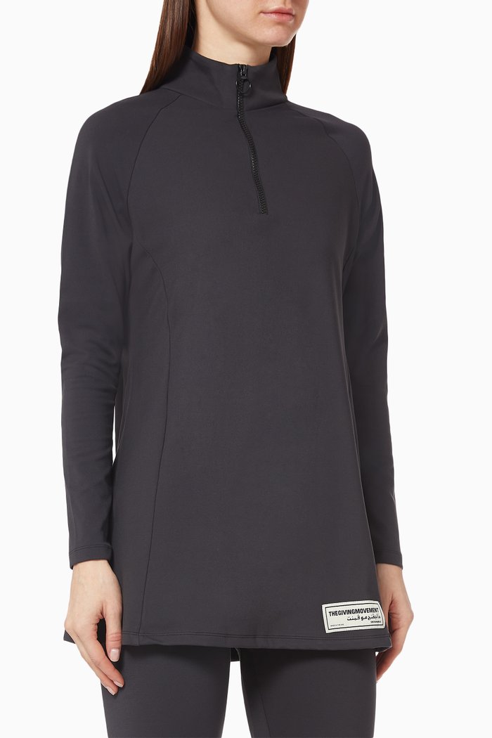 

Softskin Recycled Modest Top, Black