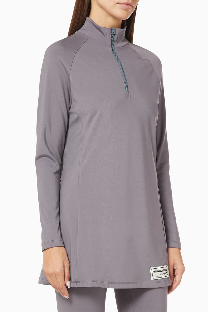 

Softskin Recycled Modest Top, Grey