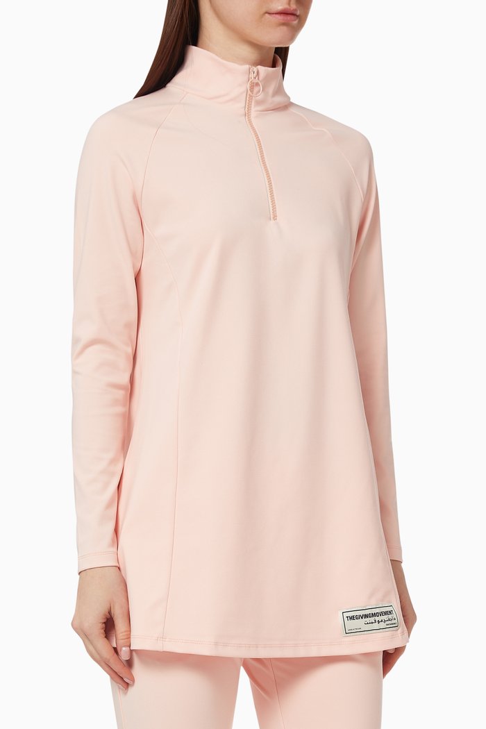 

Softskin Recycled Modest Top, Pink