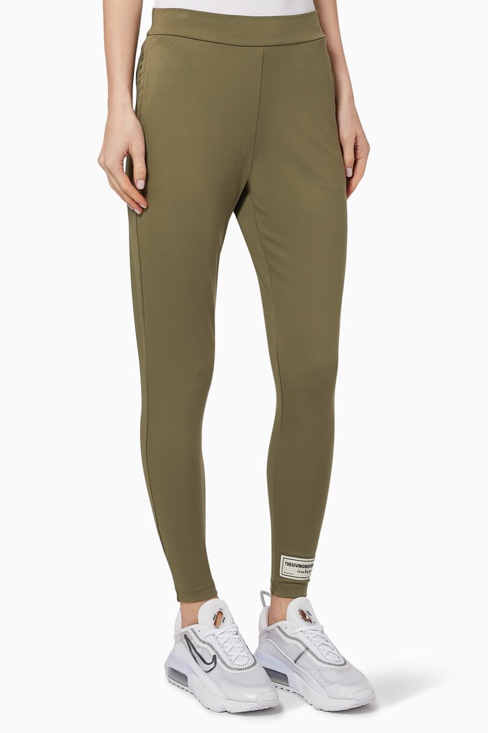 

Softskin Recycled Modest Leggings, Brown
