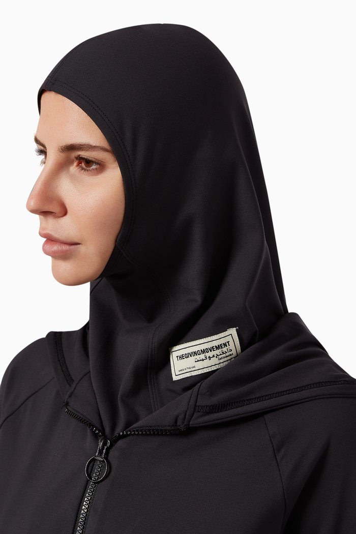 

Softskin Recycled Active Hijab, Black