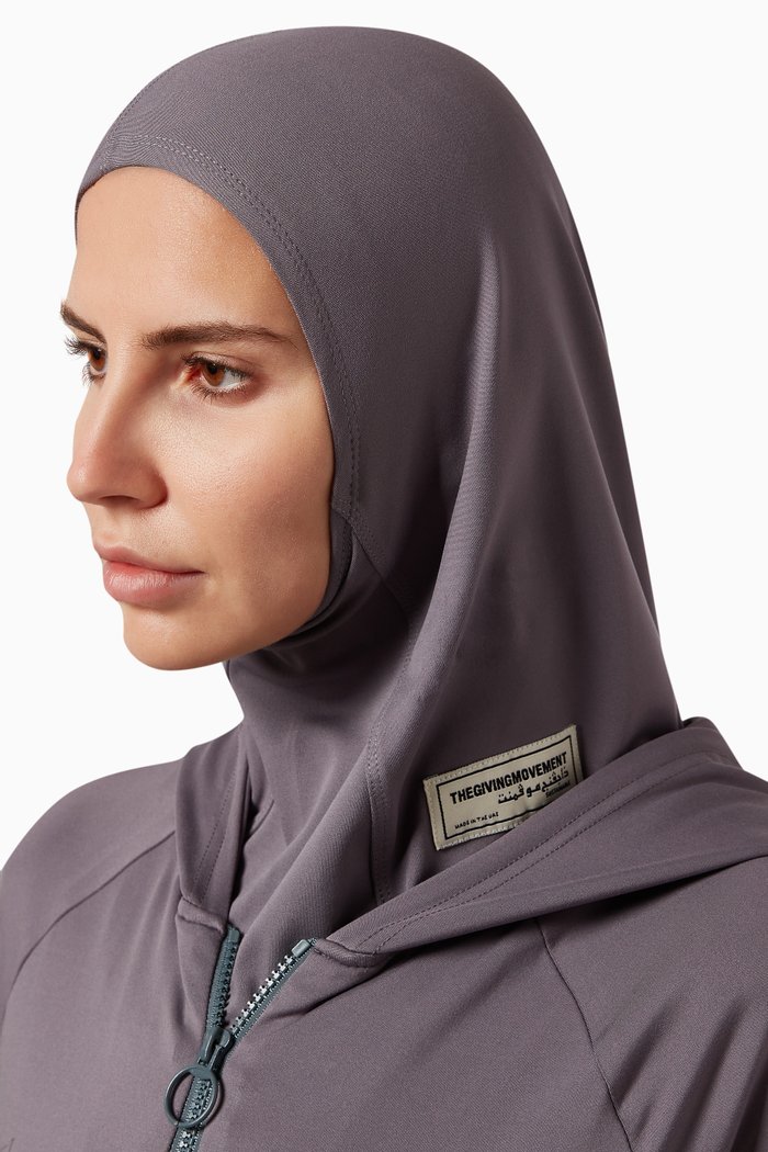 

Softskin Recycled Active Hijab, Grey