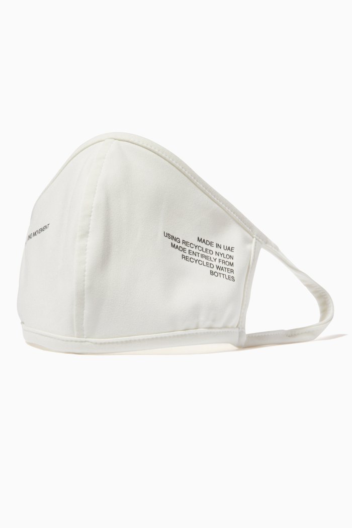 

Softskin Recycled Re-Active Face Mask, White