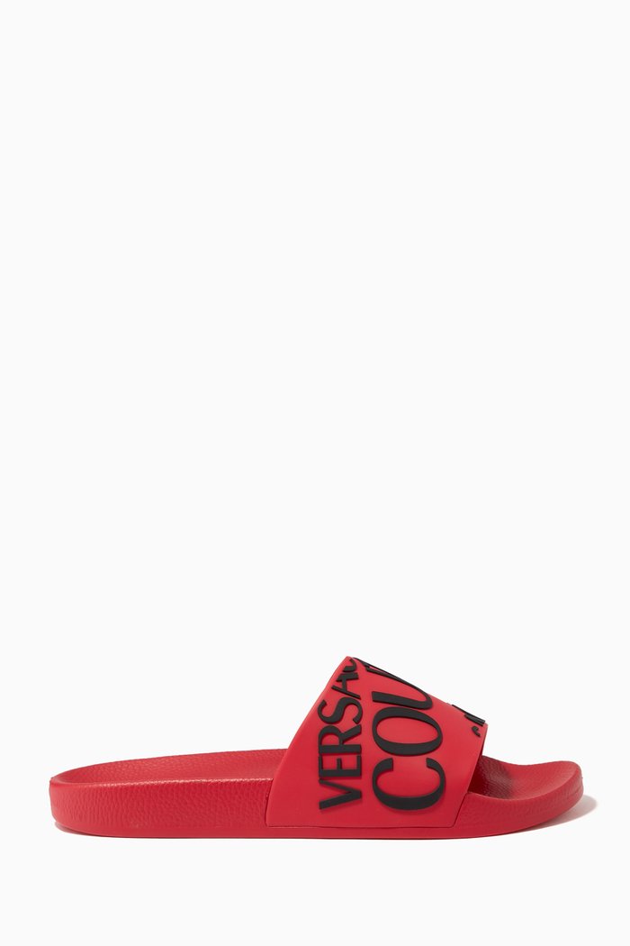

Logo Slides in Rubber, Red