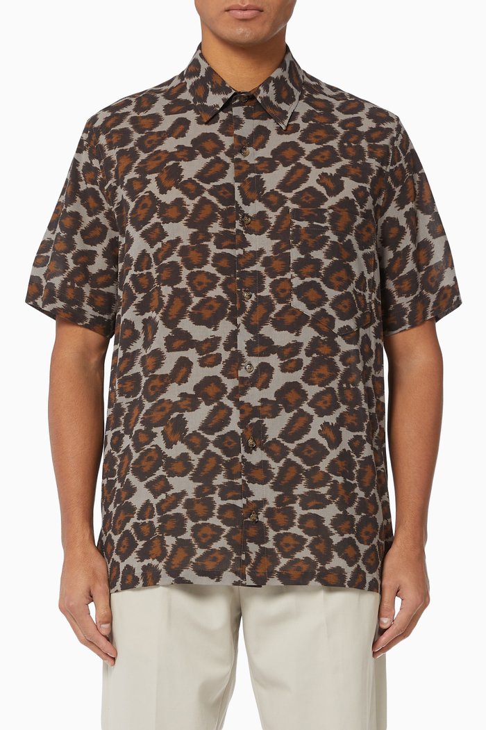 

Adam Cotton Voile Shirt, Black