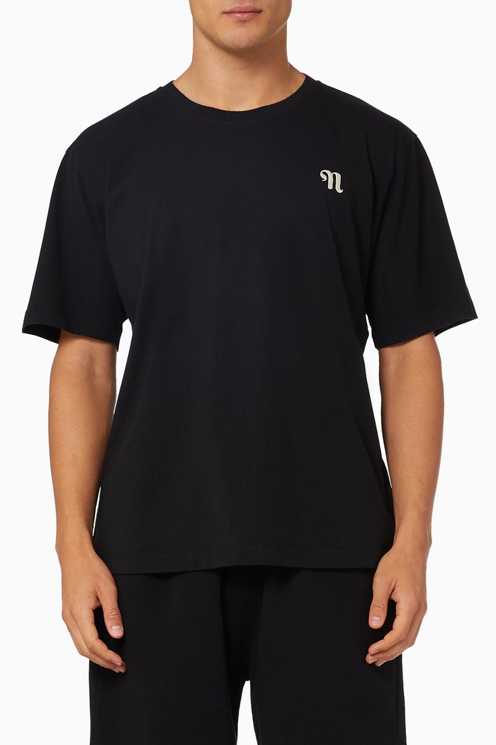 

Reece T-Shirt in Organic Cotton, Black