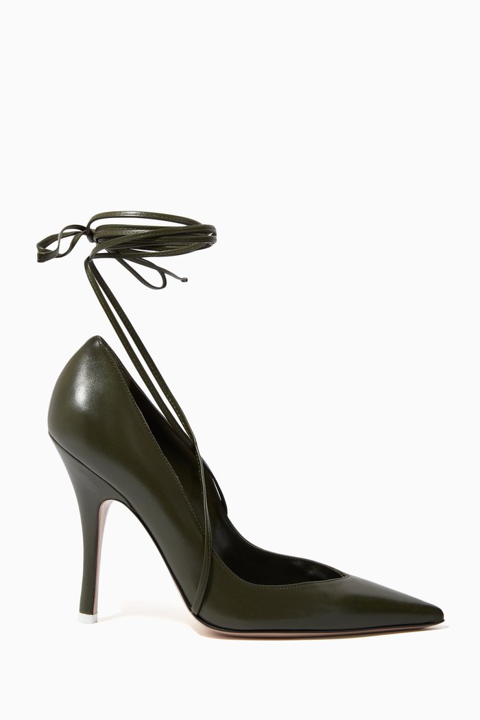 

Venus 85 Pumps in Nappa Leather, Green