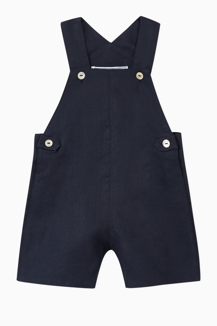 

Cotton Dungarees, Blue