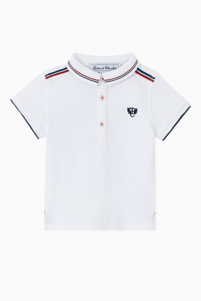 

Polo Pique Shirt, White