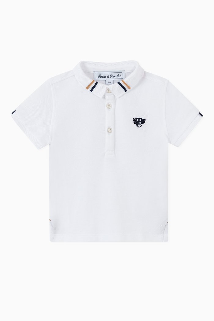 

Polo Pique Shirt, White