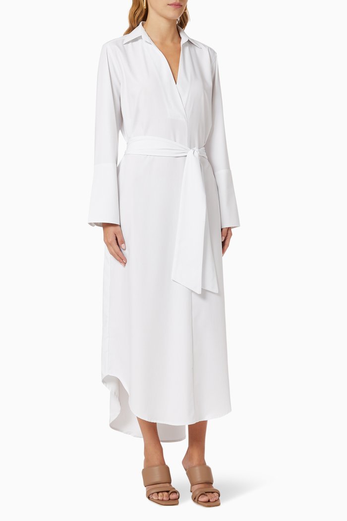 

Kenny Shirt Dress, White