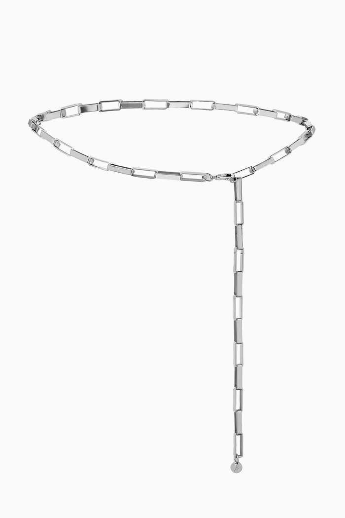 

Chain Belt in Brass, Silver