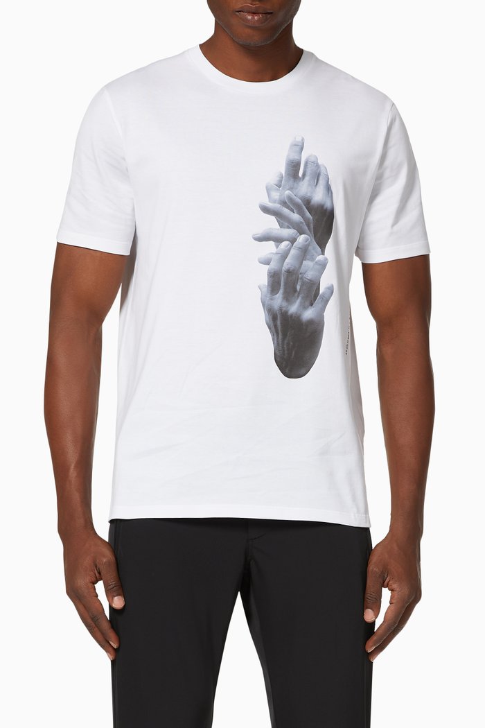 

The Other Hand 02 Cotton T-Shirt, White