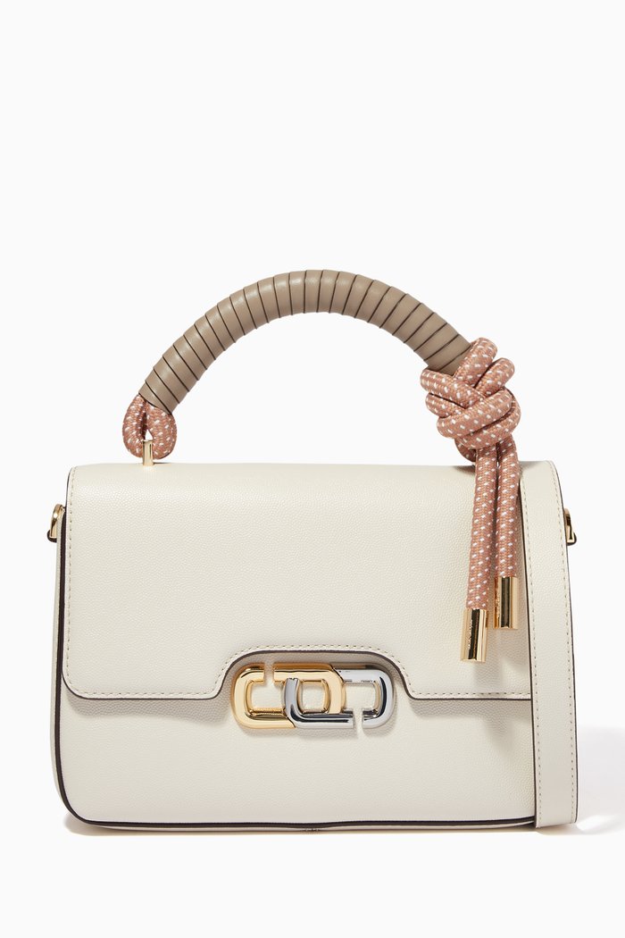 The J Link Bag in Leather, Neutral
