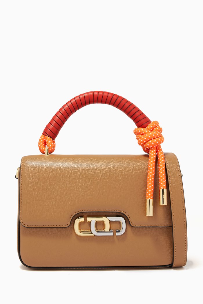 

The J Link Bag in Leather, Neutral
