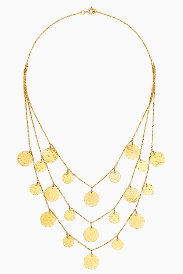 

Classic Dima Coin Necklace in 18kt Yellow Gold