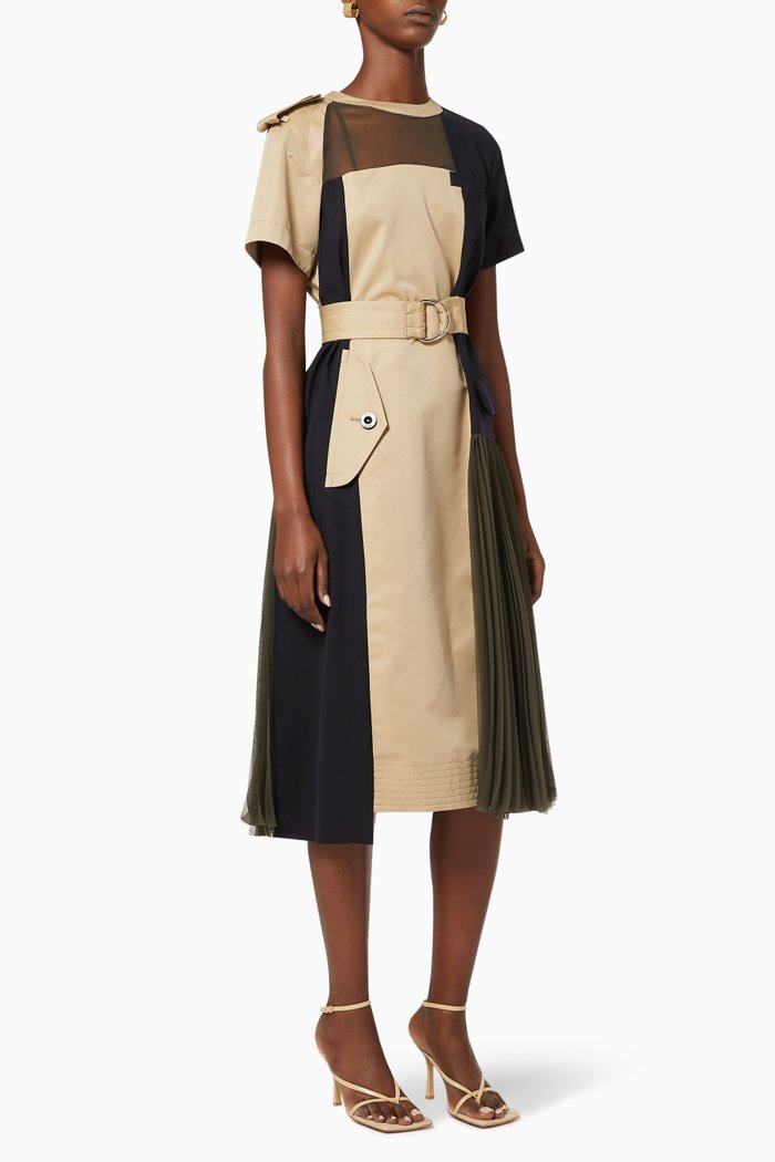 

Suiting Dress in Cotton, Multicolour
