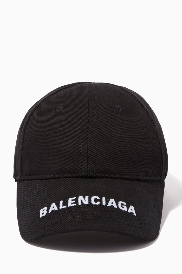 

Logo Embroidered Baseball Cap, Black