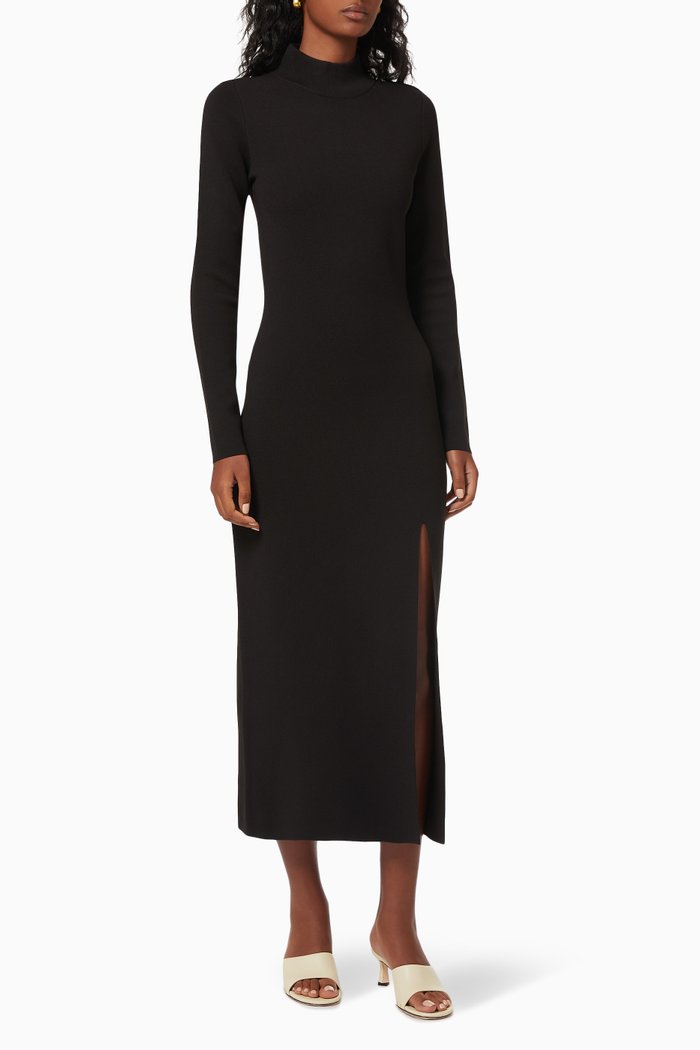 

Elin Knit Dress, Black