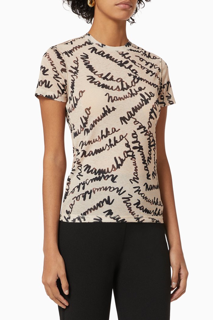 

Guy Top in Mesh Jersey, Black