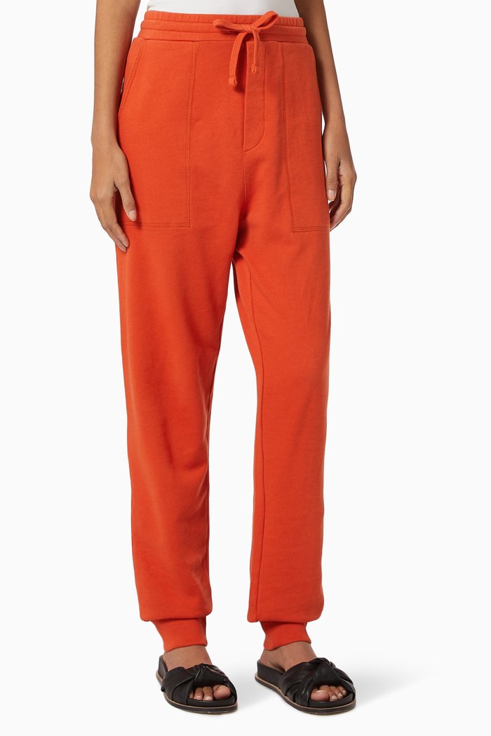 

Shay Sweatpants in Organic Cotton, Orange