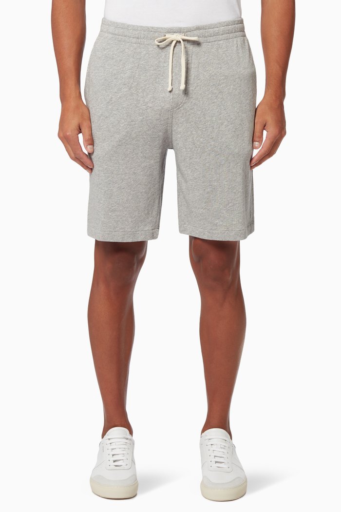 Cotton Bermuda Shorts, Grey