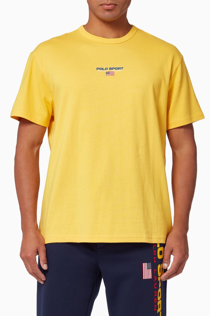 

Polo Sport Jersey T-shirt, Yellow
