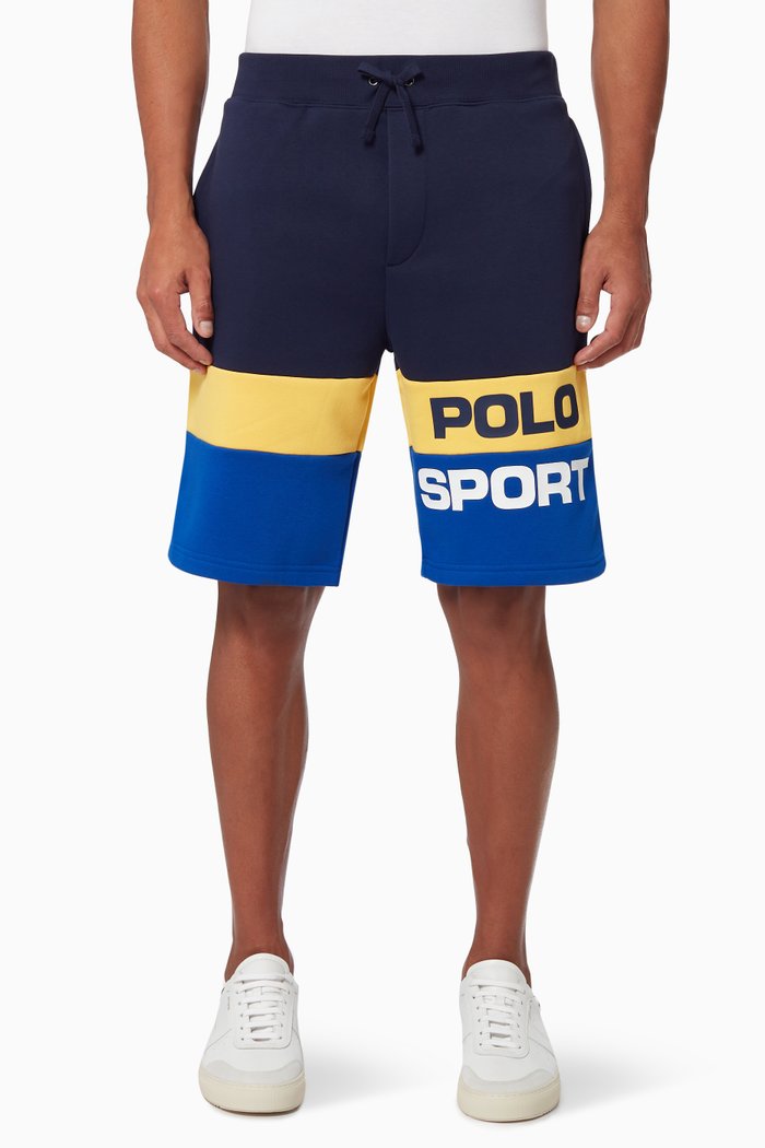 

Polo Sport Colour Block Jersey Short, Blue