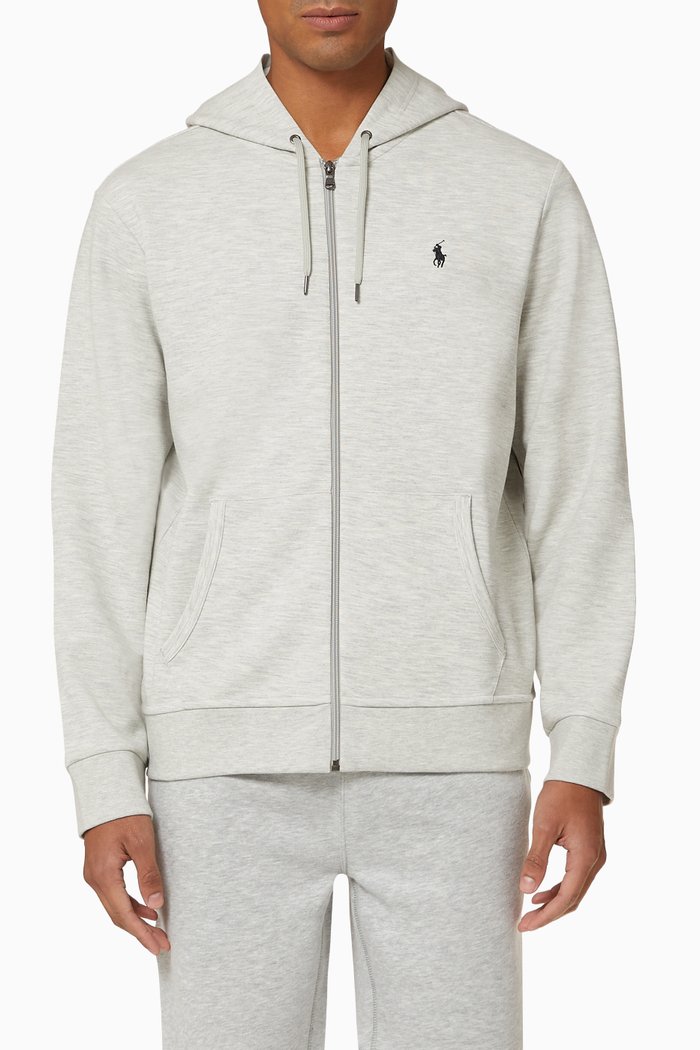 

Signature Logo Fleece Hoodie, Neutral