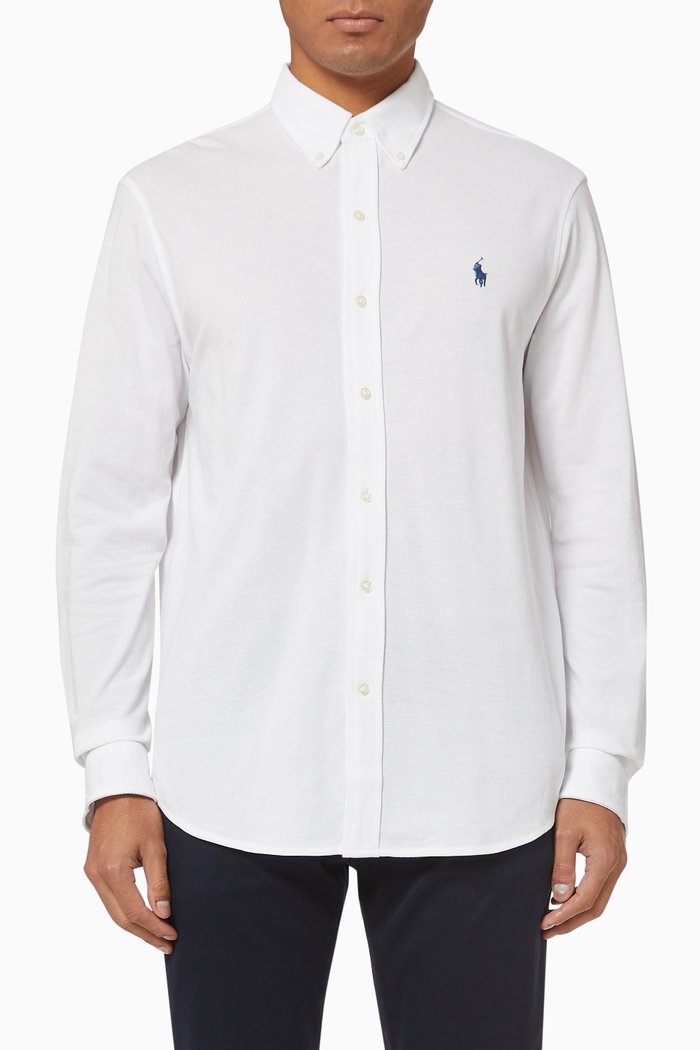 Featherweight Mesh Shirt, White