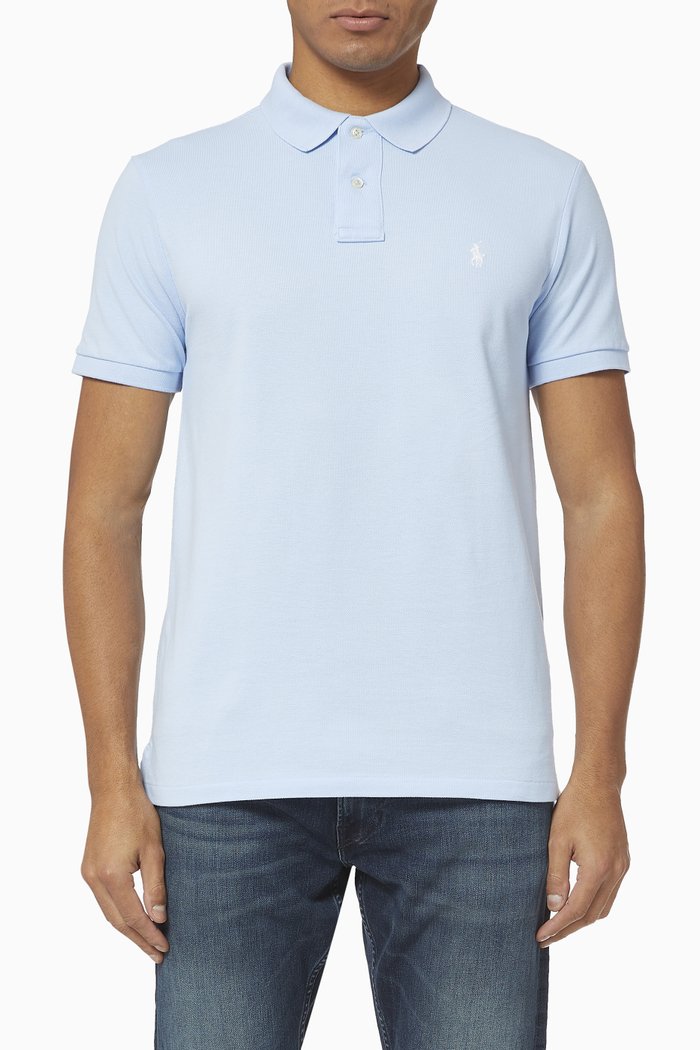 

Logo Polo T-shirt, Blue