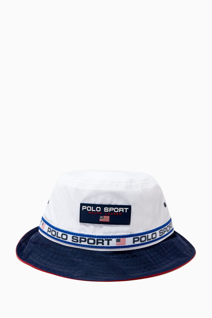 Sport Bucket Hat in Cotton, Multicolour