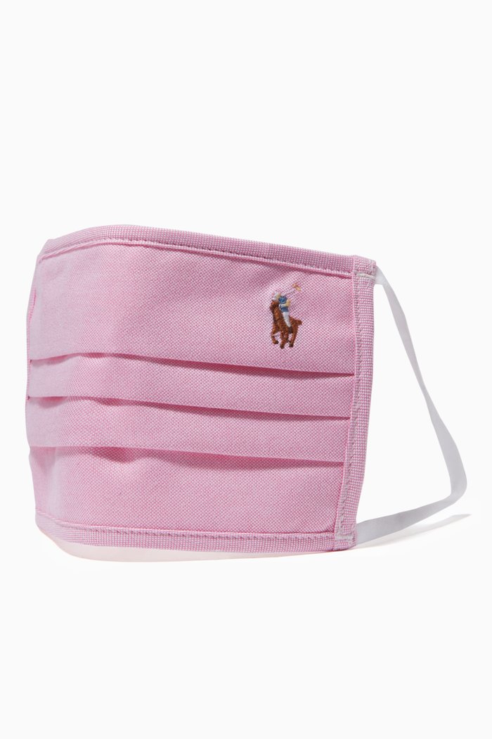 B Face Mask in Cotton, Pink