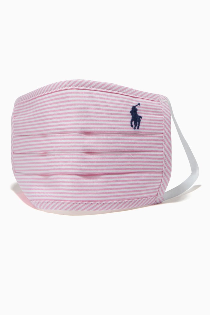 

B Face Mask in Cotton, Pink