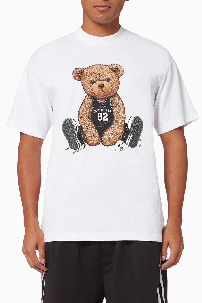 

Play Box T-shirt in Cotton, White