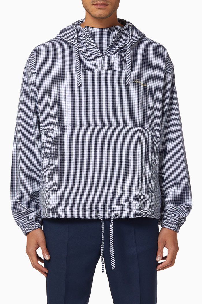 

Hooded Anorak Jacket, Grey